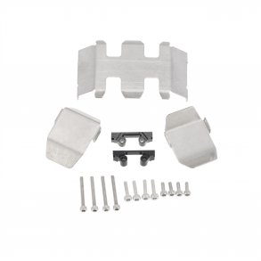 Axial SCX24 Stainless Steel Chassis Armor Skid Plate Guard