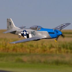 Eflite P-51D Mustang BNF 1,2m med smart