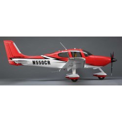 Cirrus SR22T 1.5m BNF Basic med Smart, AS3X og SAFE Select