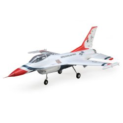 E-flite F-16 Thunderbirds 70mm EDF Jet BNF Basic med AS3X og SAFE Select