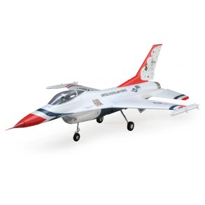 E-flite F-16 Thunderbirds 70mm EDF Jet BNF Basic med AS3X og SAFE Select