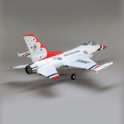 E-flite F-16 Thunderbirds 70mm EDF Jet BNF Basic med AS3X og SAFE Select