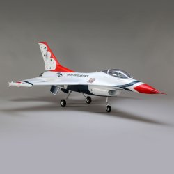 E-flite F-16 Thunderbirds 70mm EDF Jet BNF Basic med AS3X og SAFE Select