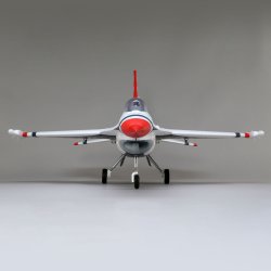 E-flite F-16 Thunderbirds 70mm EDF Jet BNF Basic med AS3X og SAFE Select