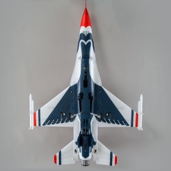 E-flite F-16 Thunderbirds 70mm EDF Jet BNF Basic med AS3X og SAFE Select