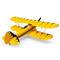E-flite UMX Waco BNF Basic med AS3X og SAFE Select, gul