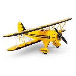 E-flite UMX Waco BNF Basic med AS3X og SAFE Select, gul