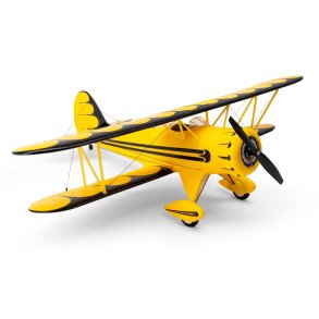 E-flite UMX Waco BNF Basic med AS3X og SAFE Select, gul