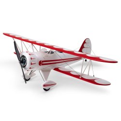 E-flite UMX Waco BNF Basic med AS3X og SAFE Select, hvid