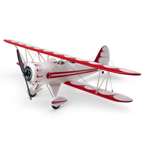 E-flite UMX Waco BNF Basic med AS3X og SAFE Select, hvid