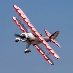 E-flite UMX Waco BNF Basic med AS3X og SAFE Select, hvid