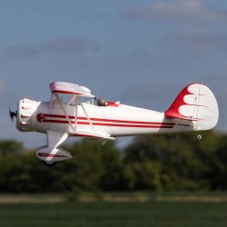E-flite UMX Waco BNF Basic med AS3X og SAFE Select, hvid