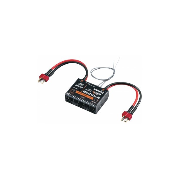 Receiver 18CH +S.BUS / 2x HD Battery Connectors