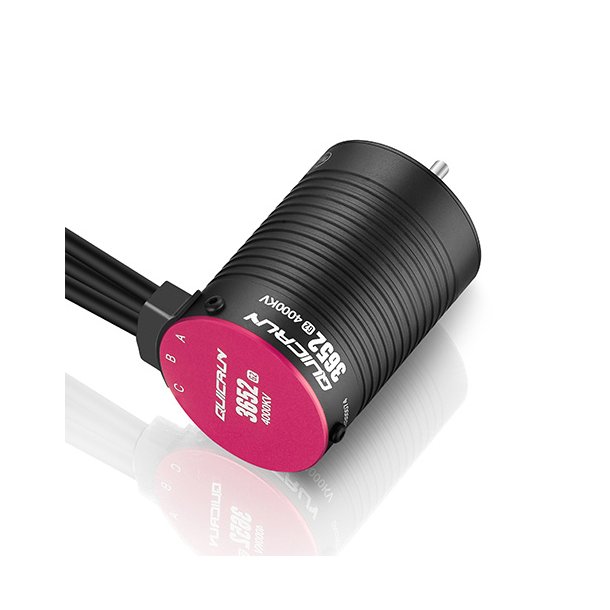 HobbyWing Motor QuicRun 3652SL 3250kv G2 1/10 m. 3,7mm aksel