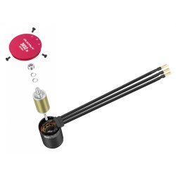 HobbyWing Motor QuicRun 3652SL 3250kv G2 1/10 m. 3,7mm aksel