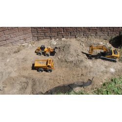 HUINA 2.4G 6CH FJERNSTYRET BULLDOZER - FRONTLSER