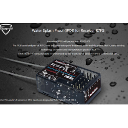 Radiolink RC6GS V3 7 kanals radio med gyro modtager