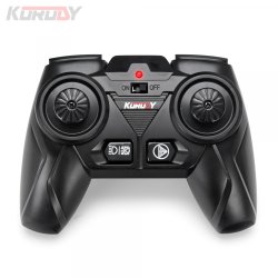 Traktor med land grader