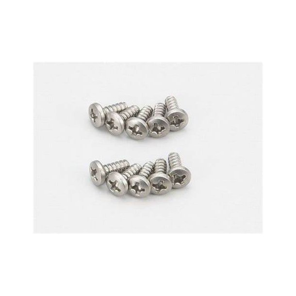 Kyosho 1361 Ti Screw (M3x8/8Pcs) (Button Hex Type)