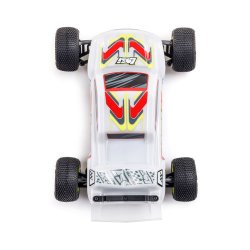 Losi 1/28 Micro-T 2S 2WD RTR Stadium Truck m. batteri og lader (hvid)