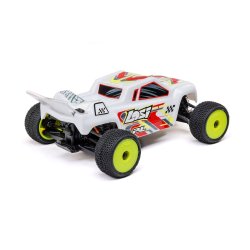 Losi 1/28 Micro-T 2S 2WD RTR Stadium Truck m. batteri og lader (hvid)