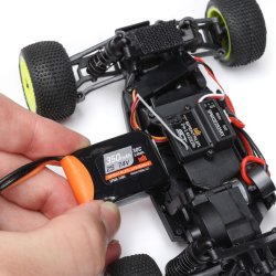 Losi 1/28 Micro-T 2S 2WD RTR Stadium Truck m. batteri og lader (slv)