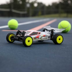 Losi 1/24 Micro-B 2WD Buggy RTR, hvid