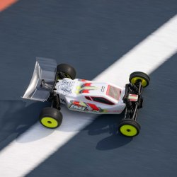 Losi 1/24 Micro-B 2WD Buggy RTR, hvid