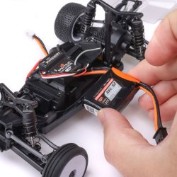 Losi 1/24 Micro-B 2WD Buggy RTR, hvid