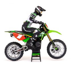 Losi 1/4 Promoto-MX Motorcykel RTR grn Combo med batteri og lader