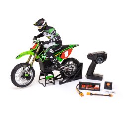 Losi 1/4 Promoto-MX Motorcykel RTR grn Combo med batteri og lader