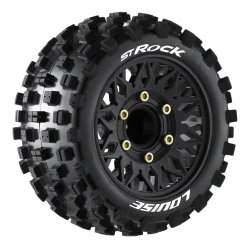 D�k m. f�lg ST-ROCK til 1/10 Stadium Truck til Hex HEX Narrow, 12 Wide, 14, 17mm