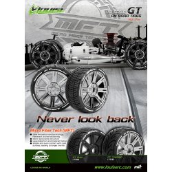 Tires &amp; Wheels GT-SHIV 1/8 GT Soft (MFT) Black (2)