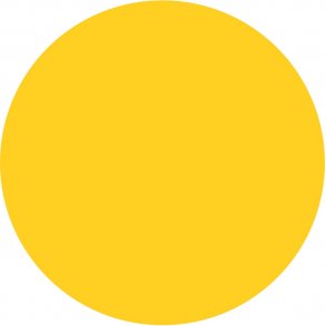 Cub Gul Oratex Bekldningsfolie film 1 meter