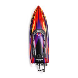 Pro boat Sonicwake 24" Self-Righting Brushless Deep-V RTR (m. Batteri &amp; lader), R�d