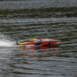 Pro Boat Sonicwake V2 36" Self-Righting Brushless Deep-V RTR, Sort