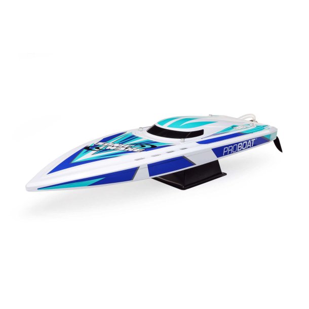 Pro Boat Sonicwake V2 36" Self-Righting Brushless Deep-V RTR, hvid