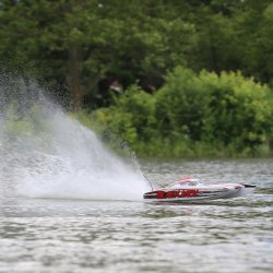 Proboats Blackjack 42" 8S Brushless Catamaran RTR: Hvid/rd