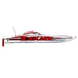 Proboats Blackjack 42" 8S Brushless Catamaran RTR: Hvid/rd