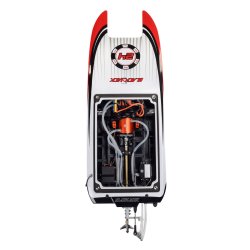 Pro Boat Blackjack 24" V2 Catamaran Brushless: RTR, Vegas Offshore
