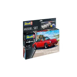 REVELL Model Set Porsche 911 Carrera 3.2 Targa 