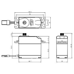 Savx Servo Budget 6.5kg 0.11s 40.7x20x39.9mm