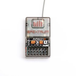 Spektrum AR631+ DSMX 6 kanals AS3X+ &amp; SAFE modtager