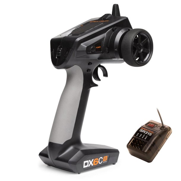 Spektrum DX6C 6 kanals DSMR sender med SR315 modtager