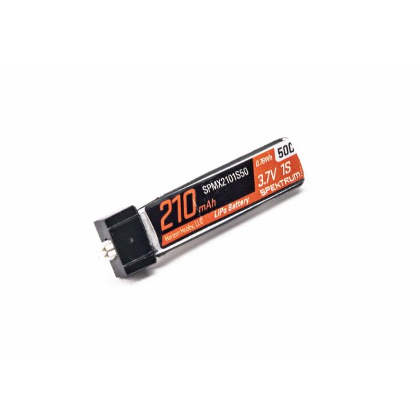 Spektrum 3,7V 210mAh 50C LiPo JST PH 1.25 (Ultra Micro) stik