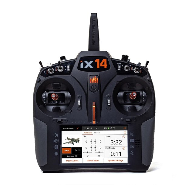 Spektrum iX14 radioanlg med 14 kanaler DSMX 