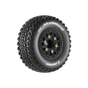 D�k m. f�lg SC-HUMMER til 1/10 Short Course til hex 12, 14, 17mm