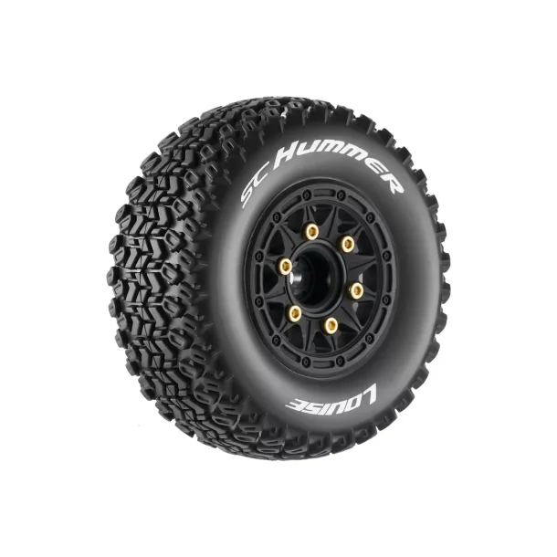 D�k m. f�lg SC-HUMMER til 1/10 Short Course til hex 12, 14, 17mm