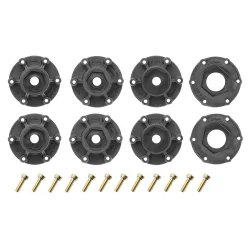 D�k m. f�lg SC-HUMMER til 1/10 Short Course til hex 12, 14, 17mm