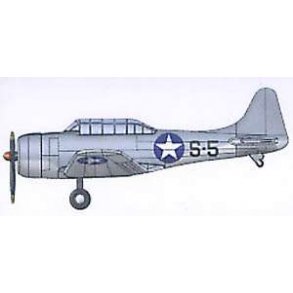 1/350 Douglas SBD-3 Dauntless,10 pcs.
